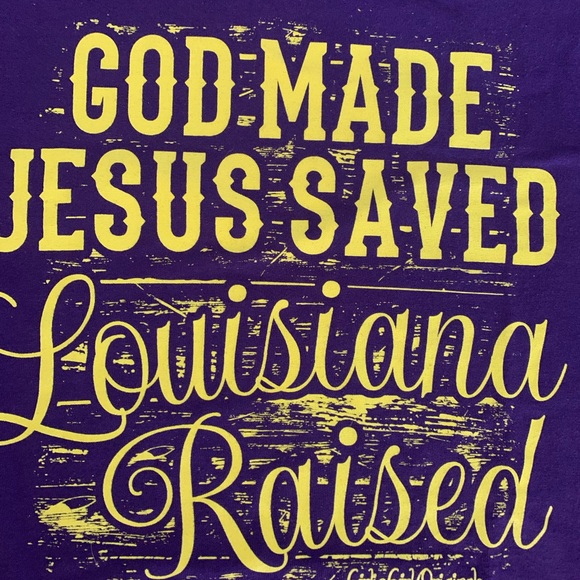 girlie girl originals Long Sleeve Louisiana graphic shirt - Picture 3 of 4